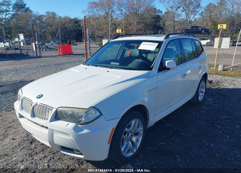 2008 BMW X3 3.0SI VIN: WBXPC93478WJ18843