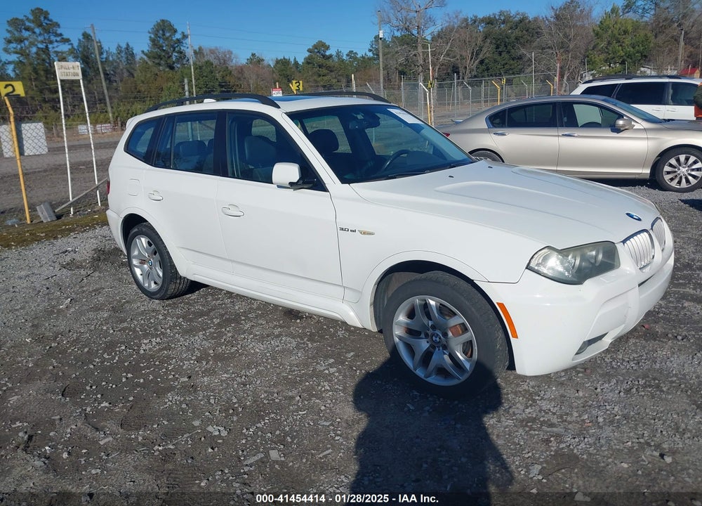 2008 BMW X3 3.0SI VIN: WBXPC93478WJ18843