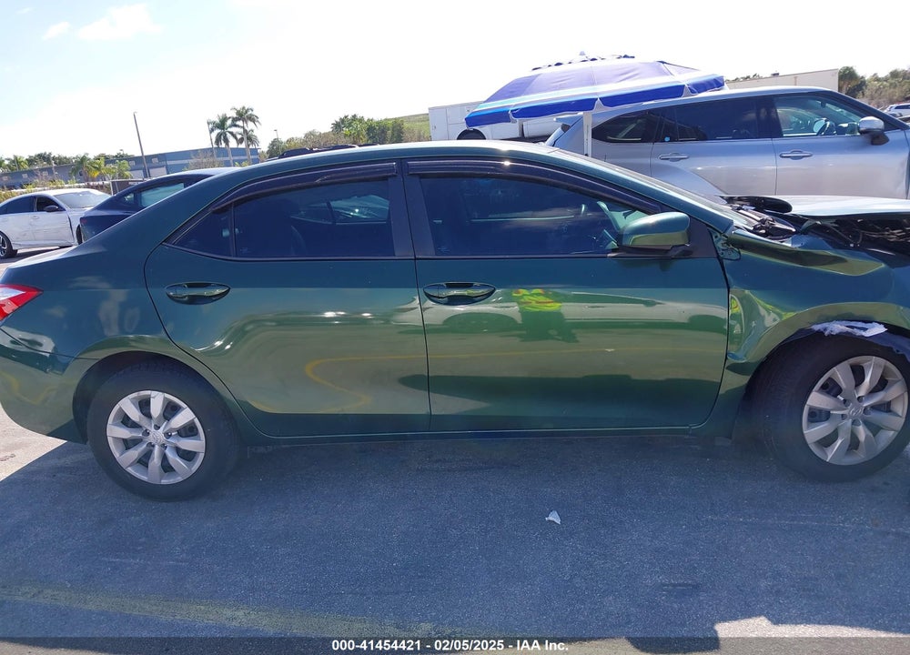 2016 TOYOTA COROLLA VIN: 2T1BURHE2GC634654