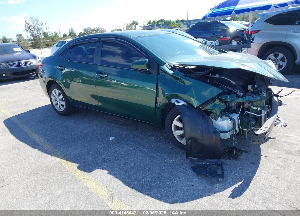 2016 TOYOTA COROLLA VIN: 2T1BURHE2GC634654