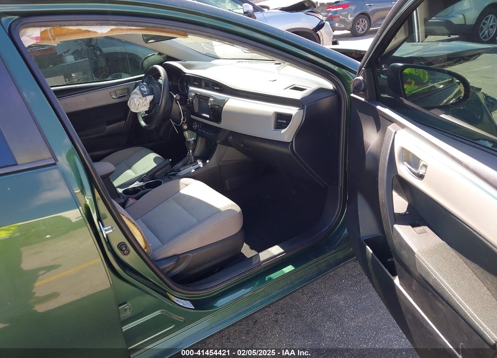 2016 TOYOTA COROLLA VIN: 2T1BURHE2GC634654