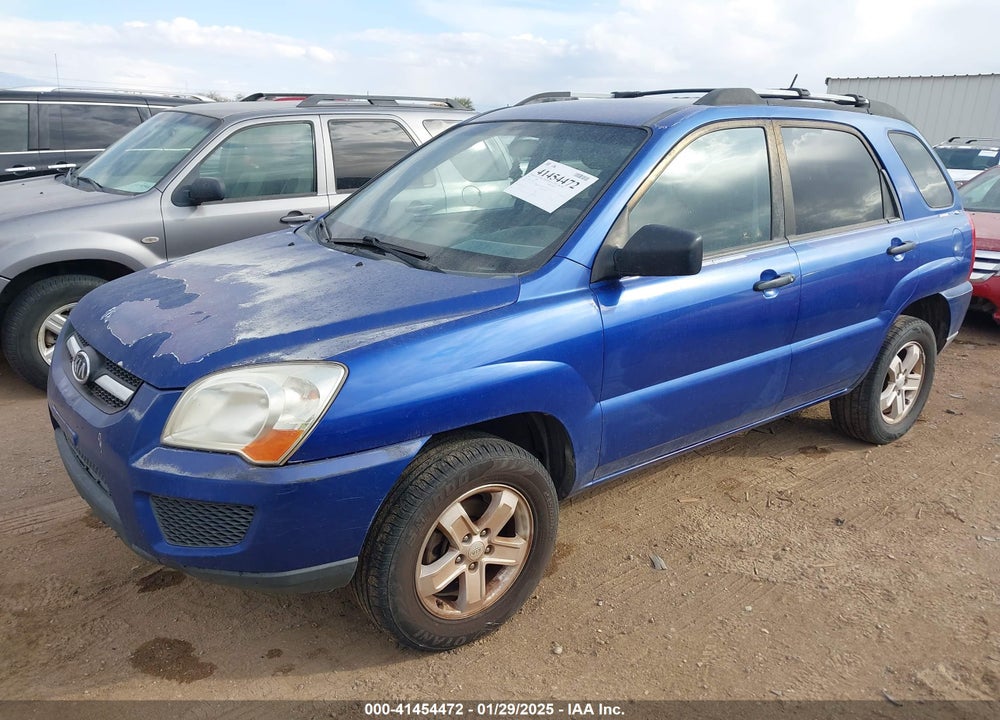 2009 KIA SPORTAGE LX V6 VIN: KNDJF723X97613377