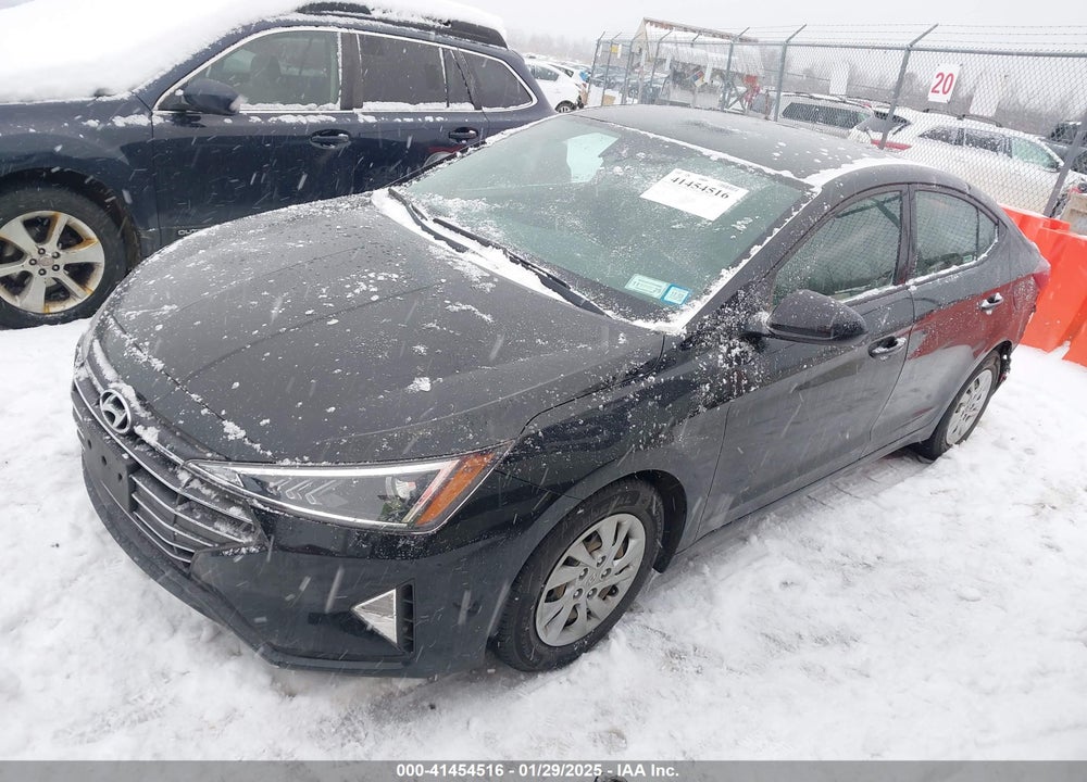 2020 HYUNDAI ELANTRA VIN: KMHD74LFXLU006367
