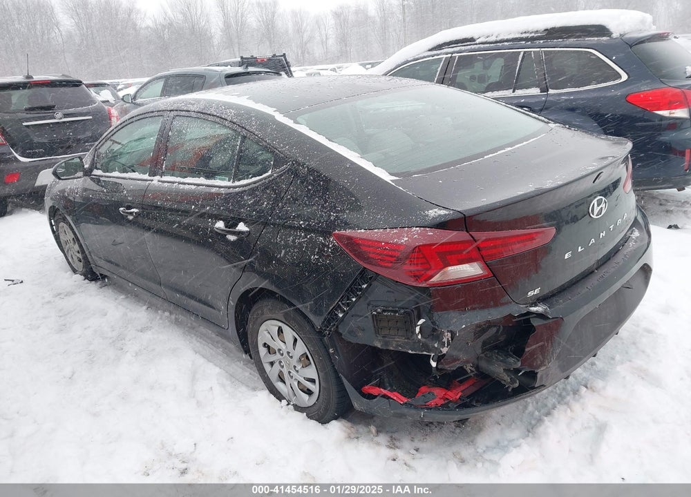 2020 HYUNDAI ELANTRA VIN: KMHD74LFXLU006367