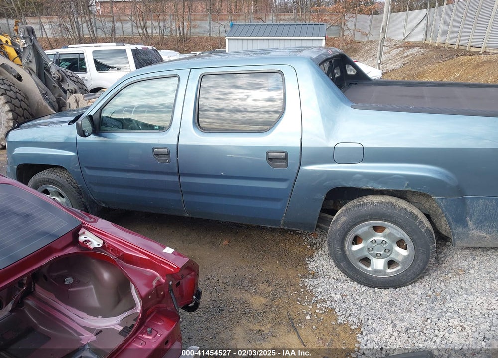 2007 HONDA RIDGELINE VIN: 2HJYK16217H551910
