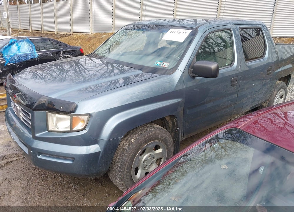 2007 HONDA RIDGELINE VIN: 2HJYK16217H551910