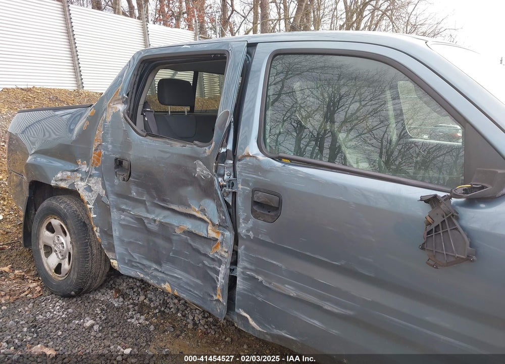 2007 HONDA RIDGELINE VIN: 2HJYK16217H551910