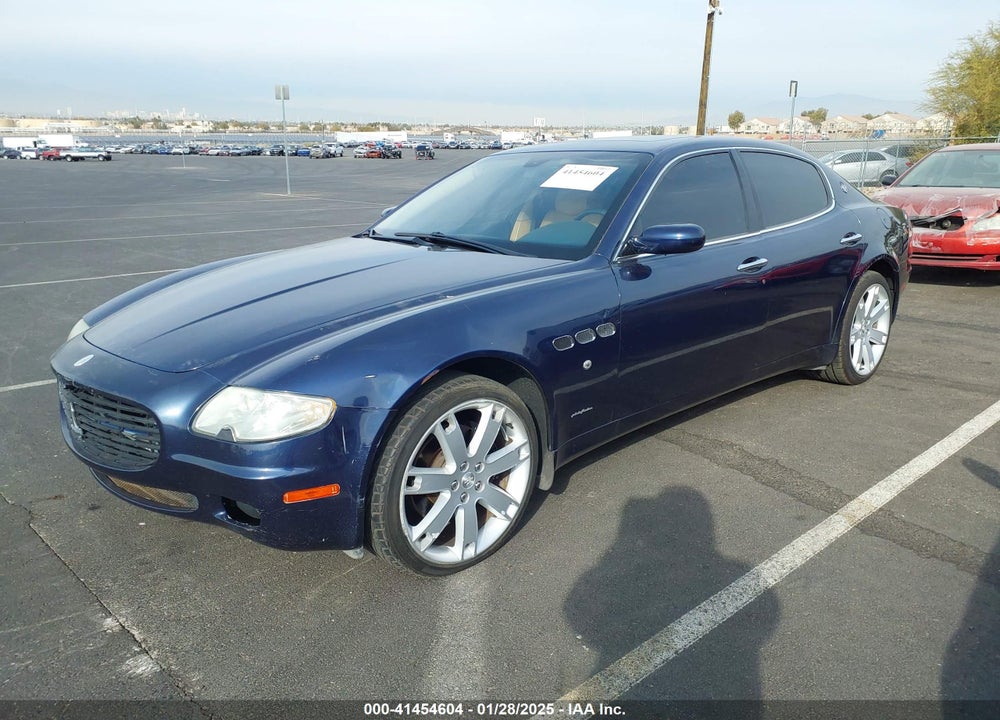 2006 MASERATI QUATTROPORTE VIN: ZAMCE39A660021175