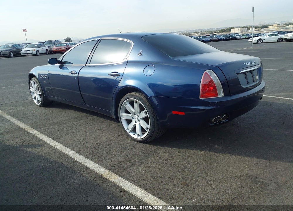 2006 MASERATI QUATTROPORTE VIN: ZAMCE39A660021175