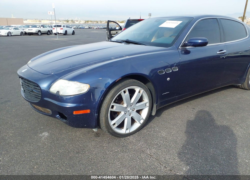 2006 MASERATI QUATTROPORTE VIN: ZAMCE39A660021175