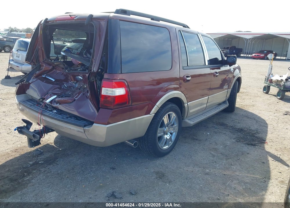 2008 FORD EXPEDITION EDDIE BAUER/KING RANCH VIN: 1FMFU17508LA21734