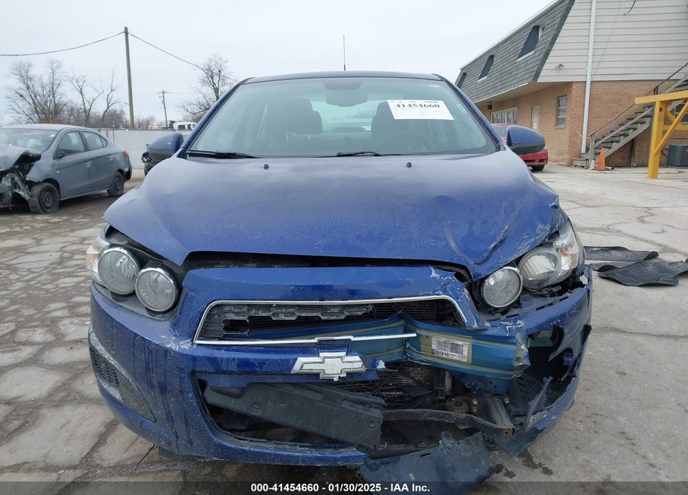 2012 CHEVROLET SONIC VIN: 1G1JA5SH6C4199806