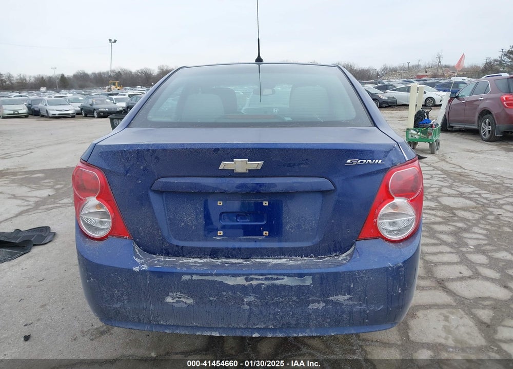 2012 CHEVROLET SONIC VIN: 1G1JA5SH6C4199806