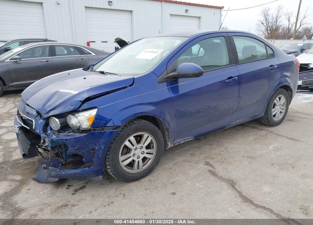 2012 CHEVROLET SONIC VIN: 1G1JA5SH6C4199806