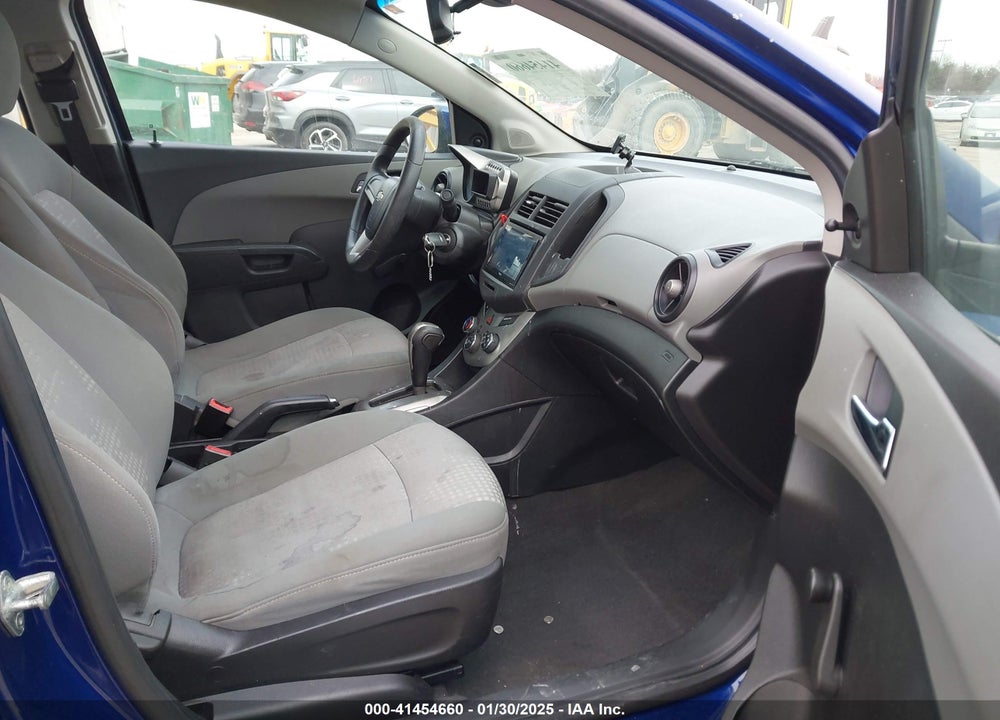 2012 CHEVROLET SONIC VIN: 1G1JA5SH6C4199806