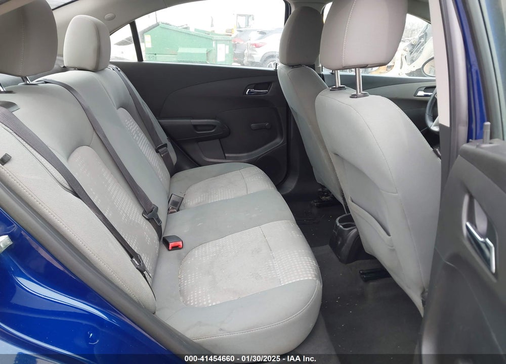 2012 CHEVROLET SONIC VIN: 1G1JA5SH6C4199806