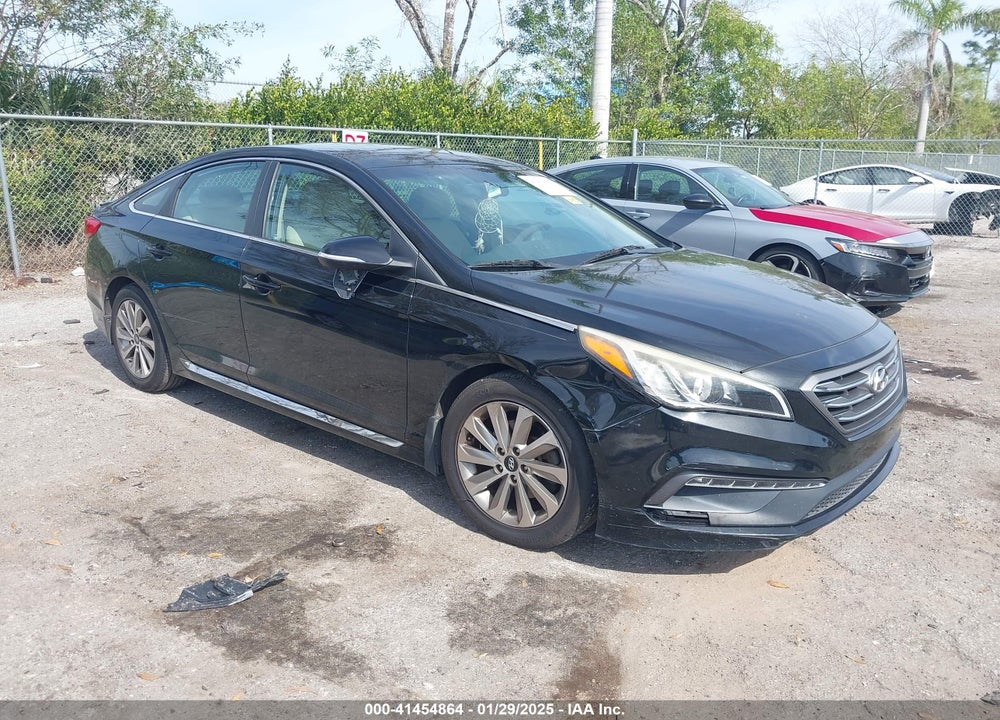 2016 HYUNDAI SONATA SPORT VIN: 5NPE34AF1GH406874