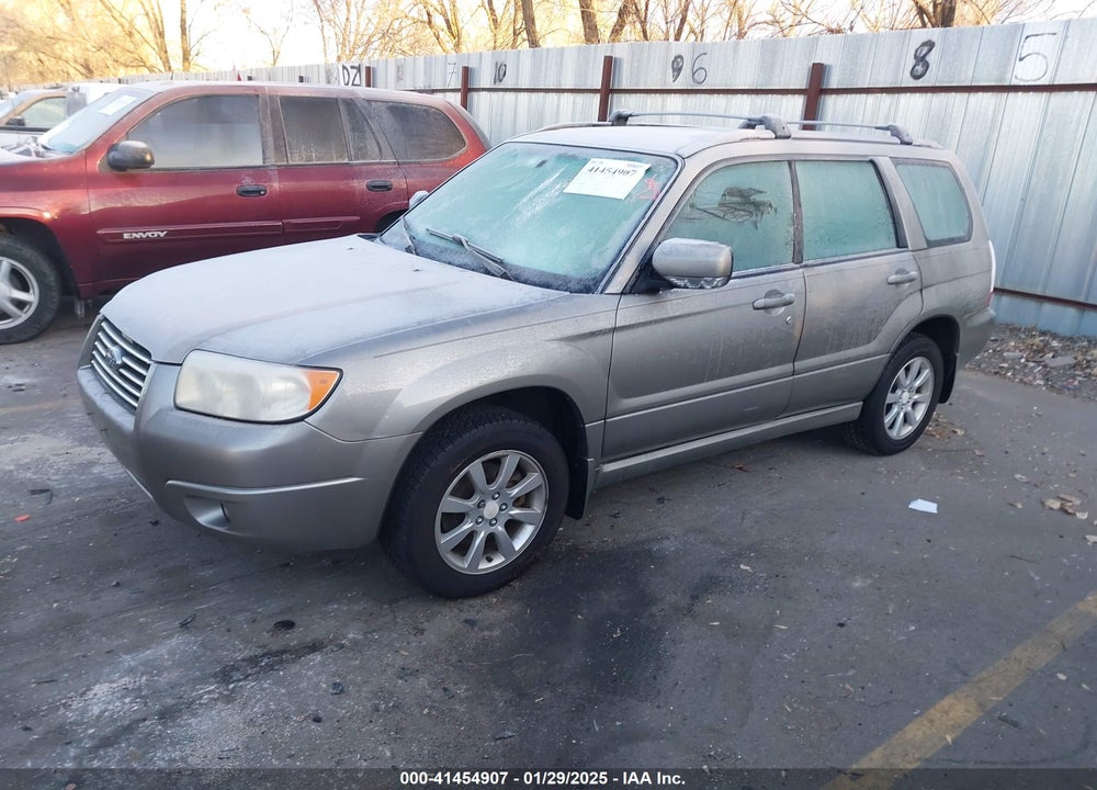 2006 SUBARU FORESTER 2.5X VIN: JF1SG65686G707082