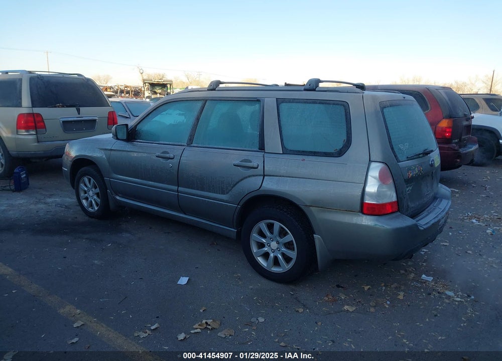2006 SUBARU FORESTER 2.5X VIN: JF1SG65686G707082