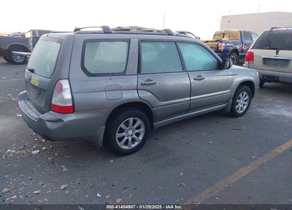 2006 SUBARU FORESTER 2.5X VIN: JF1SG65686G707082