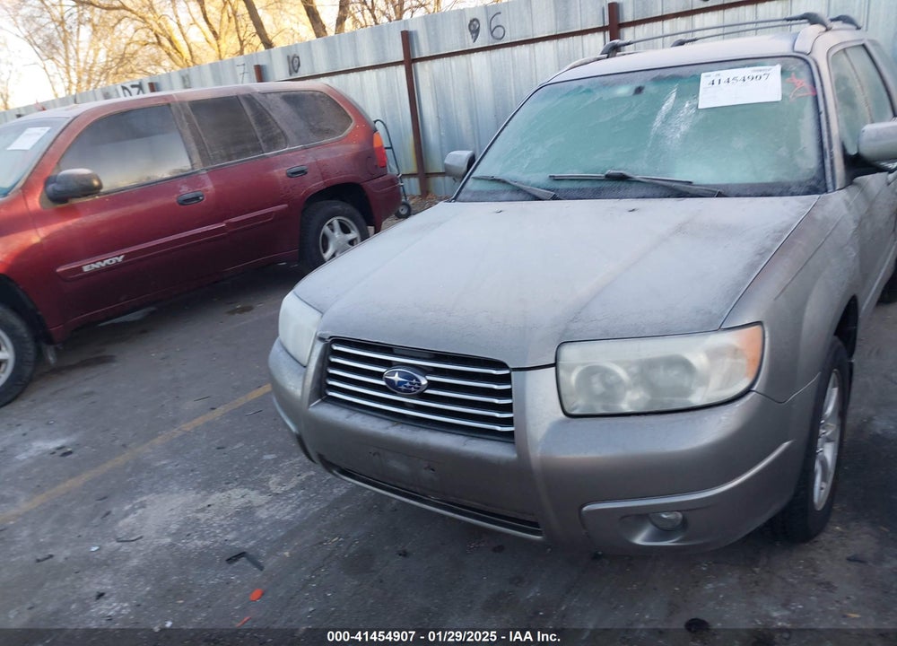 2006 SUBARU FORESTER 2.5X VIN: JF1SG65686G707082