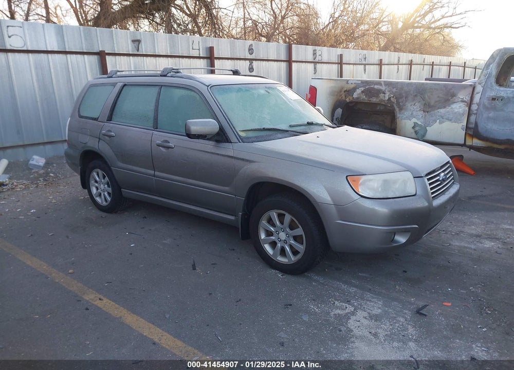 2006 SUBARU FORESTER 2.5X VIN: JF1SG65686G707082
