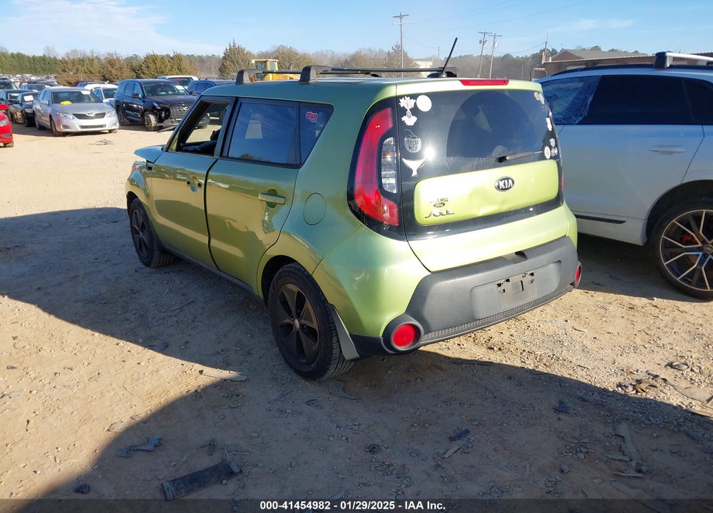 2016 KIA SOUL VIN: KNDJN2A26G7832915