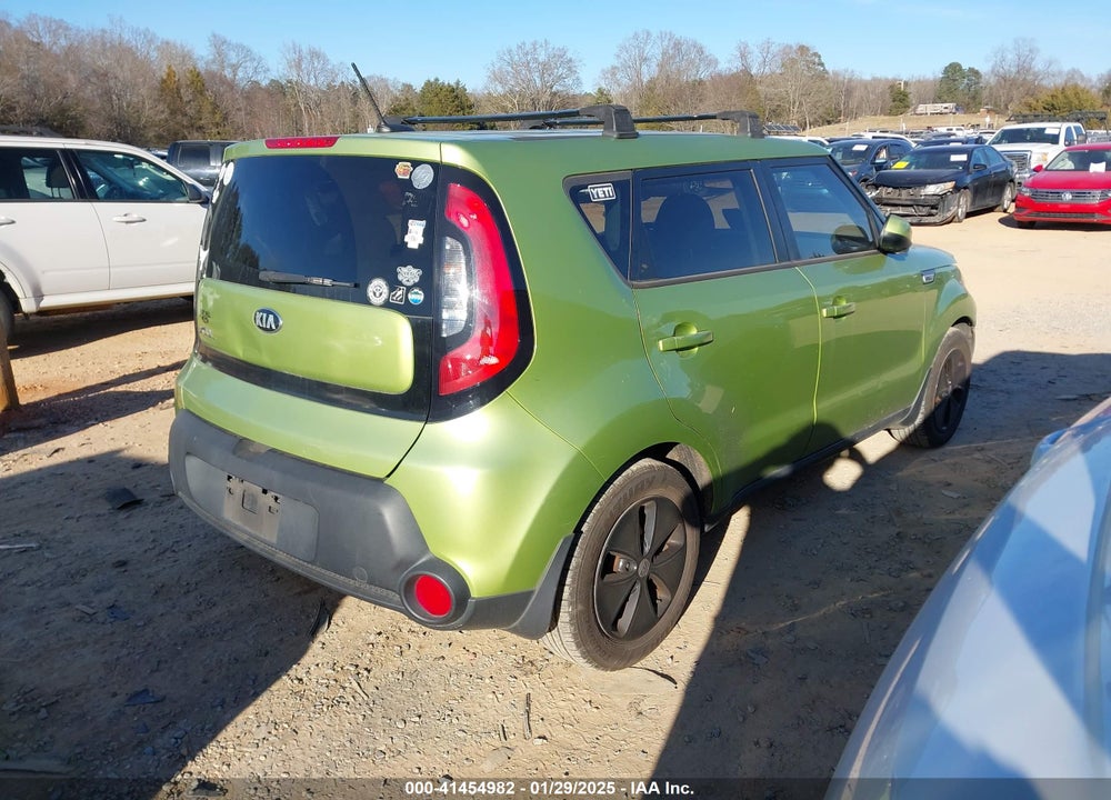 2016 KIA SOUL VIN: KNDJN2A26G7832915