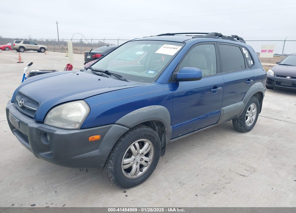 2008 HYUNDAI TUCSON LIMITED V6/SE VIN: KM8JN12D38U811335
