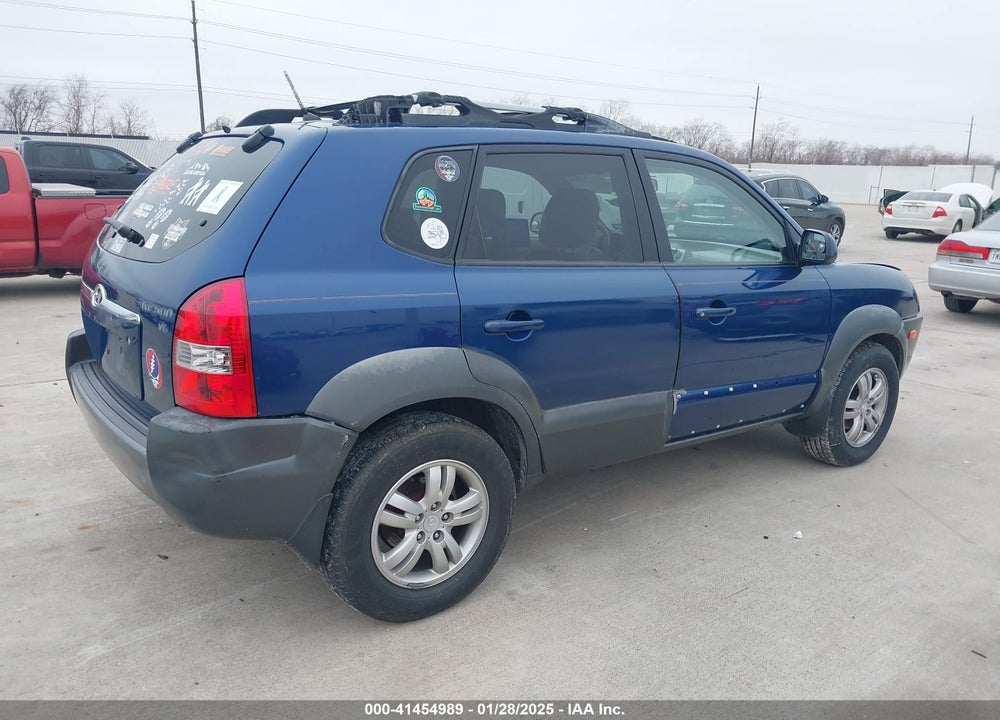 2008 HYUNDAI TUCSON LIMITED V6/SE VIN: KM8JN12D38U811335