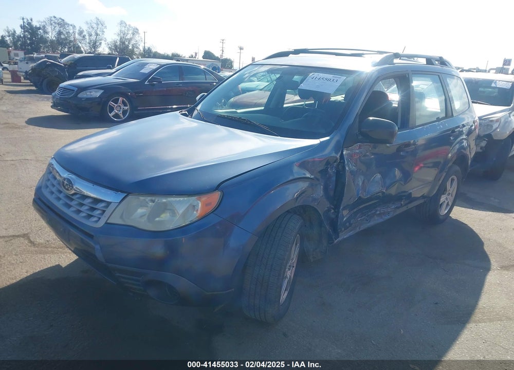 2012 SUBARU FORESTER 2.5X VIN: JF2SHABC1CH423482