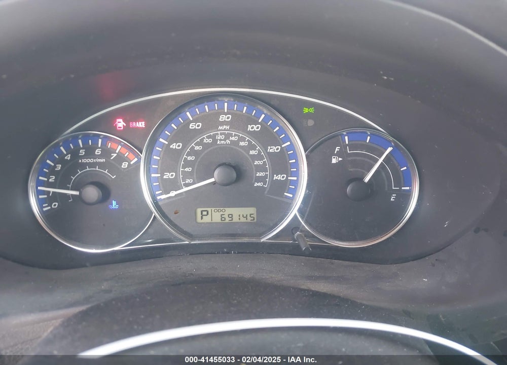2012 SUBARU FORESTER 2.5X VIN: JF2SHABC1CH423482