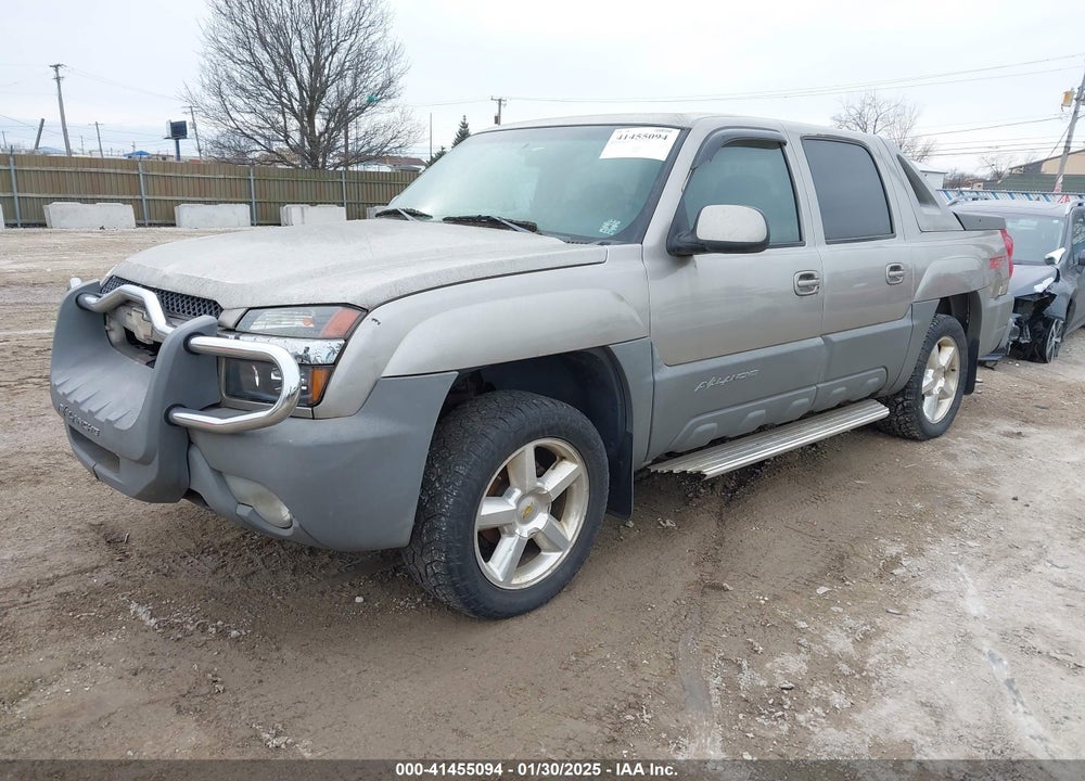 2002 CHEVROLET AVALANCHE 1500 VIN: 3GNEC13T32G117179