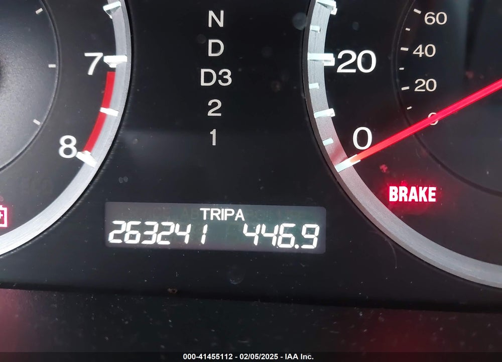 2009 HONDA ACCORD VIN: 1HGCP26849A090604