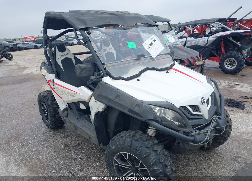 2021 CF MOTO ZFORCE VIN: LCELVYZ13M6002076