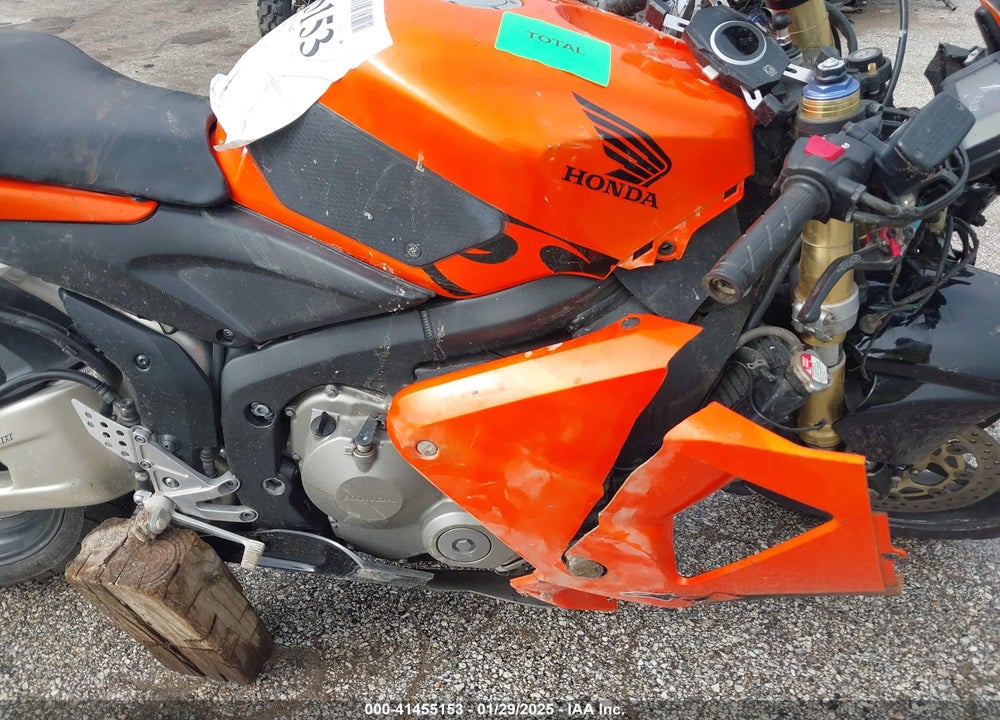 2006 HONDA CBR600 RR VIN: JH2PC37086M308460