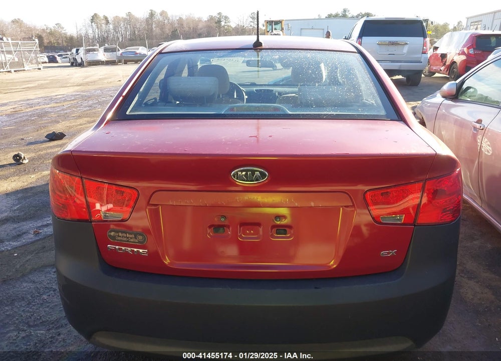 2010 KIA FORTE EX VIN: KNAFU4A27A5080338