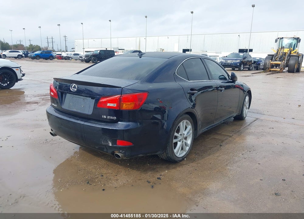 2007 LEXUS IS 250 VIN: JTHBK262072055469