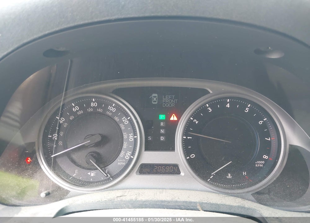 2007 LEXUS IS 250 VIN: JTHBK262072055469