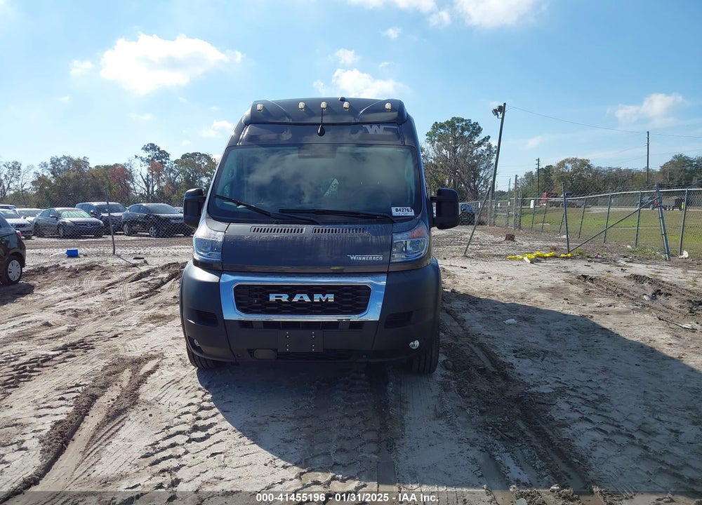 2022 RAM PROMASTER 3500 CARGO VAN HIGH ROOF 159 WB EXT VIN: 3C6MRVJGXNE140109