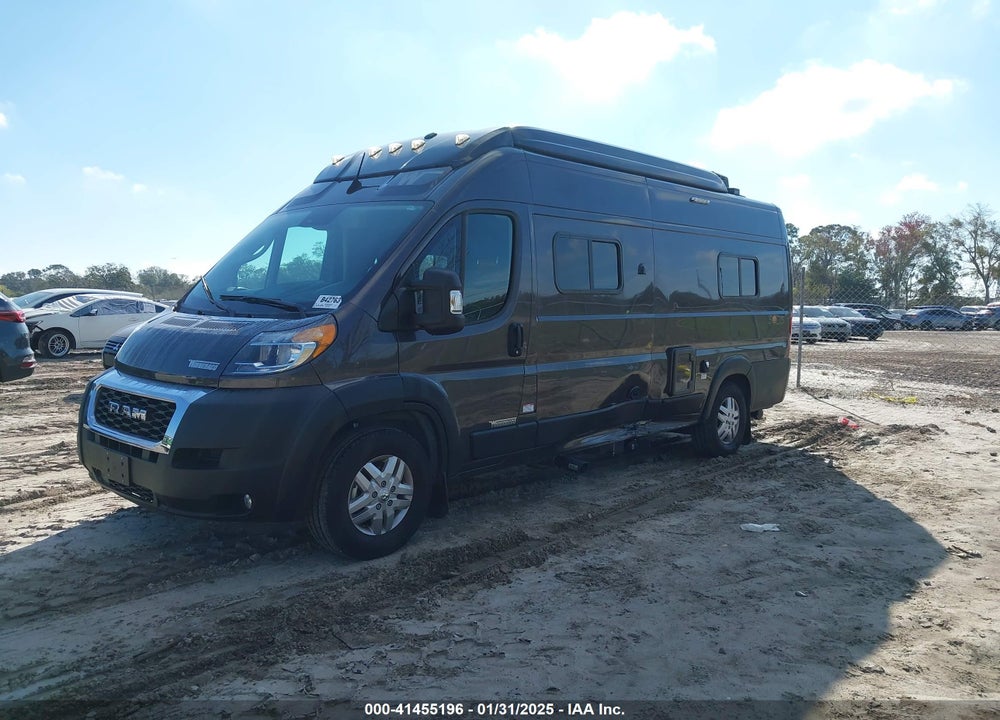 2022 RAM PROMASTER 3500 CARGO VAN HIGH ROOF 159 WB EXT VIN: 3C6MRVJGXNE140109
