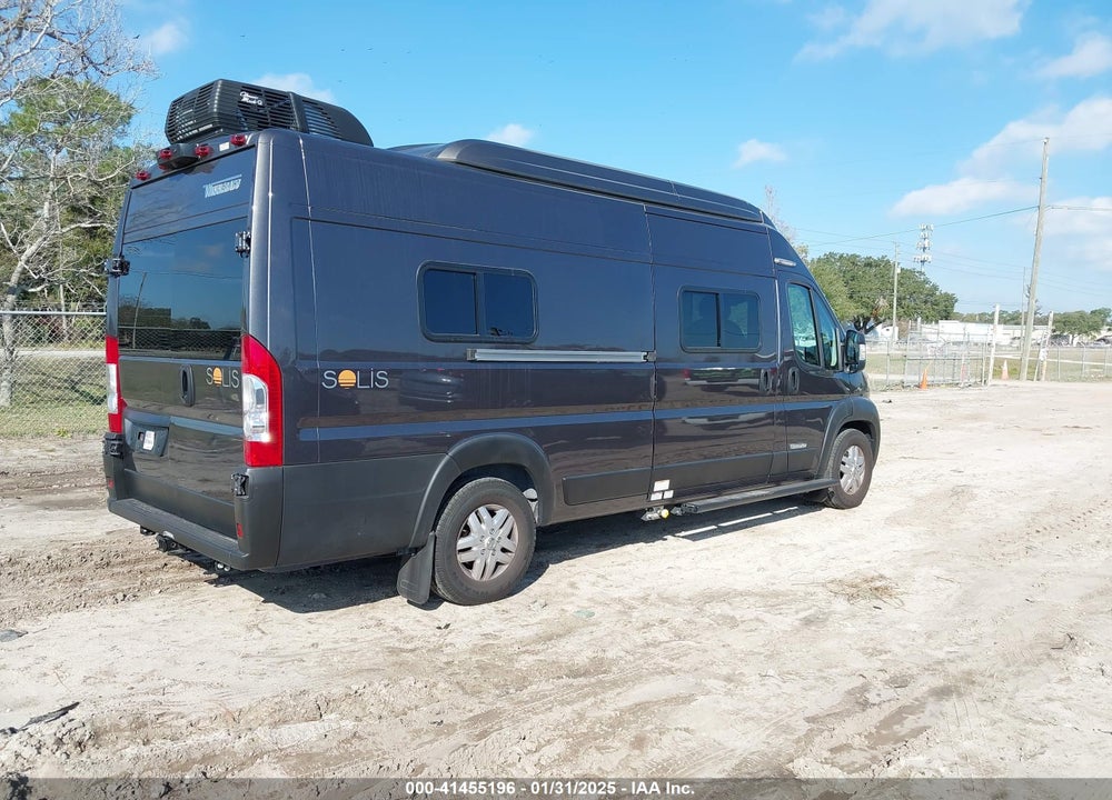 2022 RAM PROMASTER 3500 CARGO VAN HIGH ROOF 159 WB EXT VIN: 3C6MRVJGXNE140109