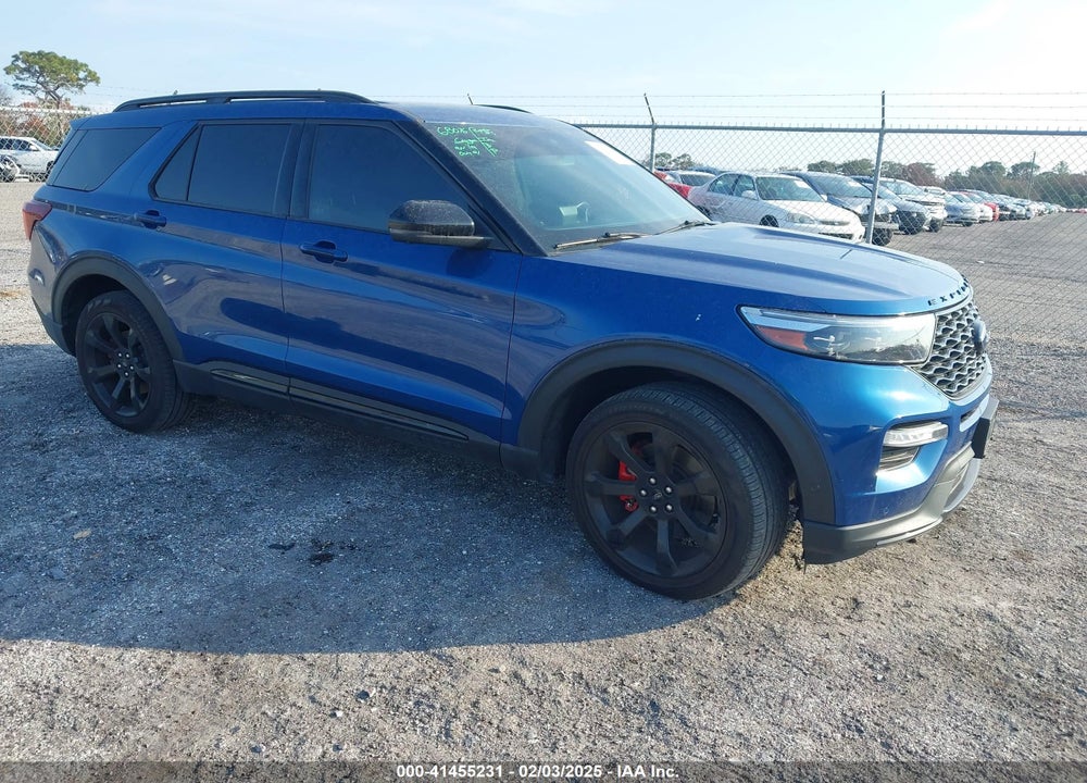 2020 FORD EXPLORER ST VIN: 1FM5K8GC9LGA01797
