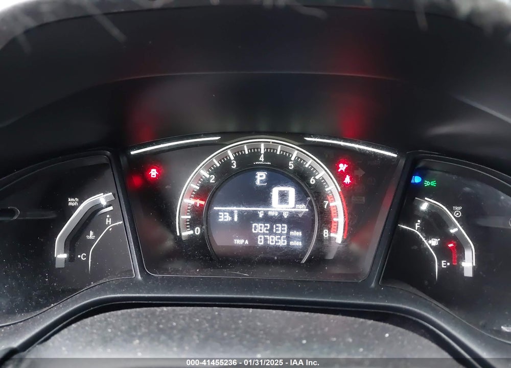 2018 HONDA CIVIC VIN: 19XFC2F54JE203188