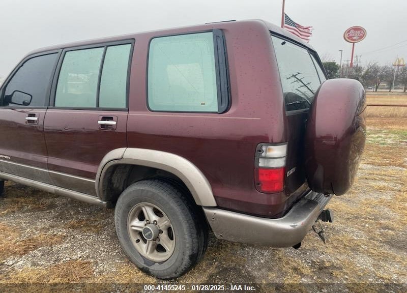 2002 ISUZU TROOPER LS/LTD/S VIN: JACDS58X727J02138