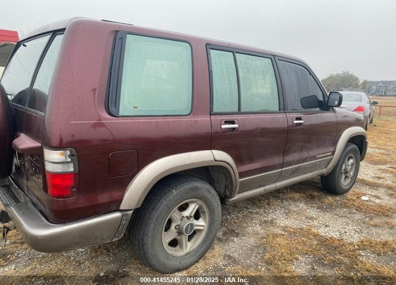 2002 ISUZU TROOPER LS/LTD/S VIN: JACDS58X727J02138