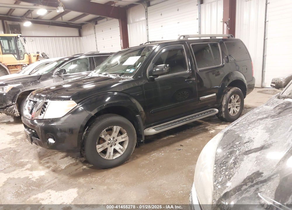 2011 NISSAN PATHFINDER SILVER VIN: 5N1AR1NB8BC606427