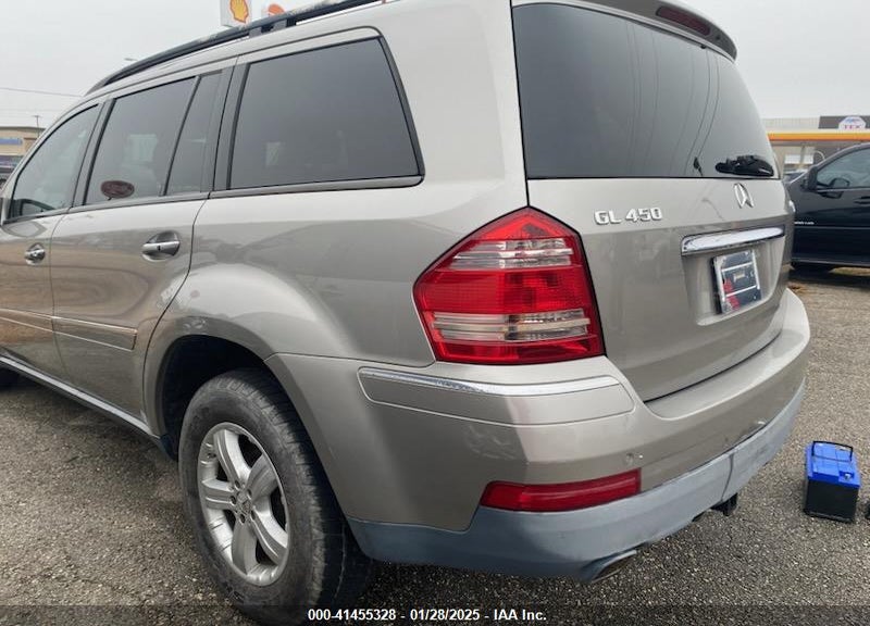 2007 MERCEDES-BENZ GL 450 4MATIC VIN: 4JGBF71E27A138374
