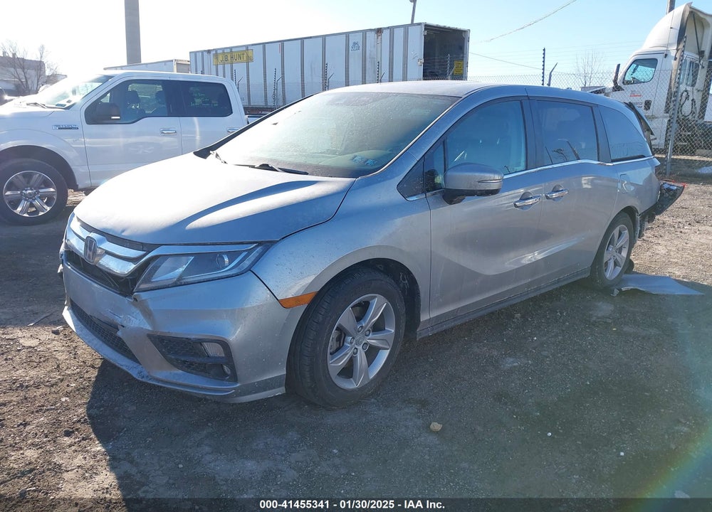 2020 HONDA ODYSSEY EX-L/EX-L W/NAVI RES VIN: 5FNRL6H71LB037678