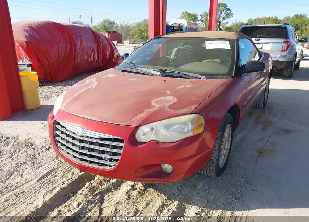 2004 CHRYSLER SEBRING LXI VIN: 1C3EL55R54N311521